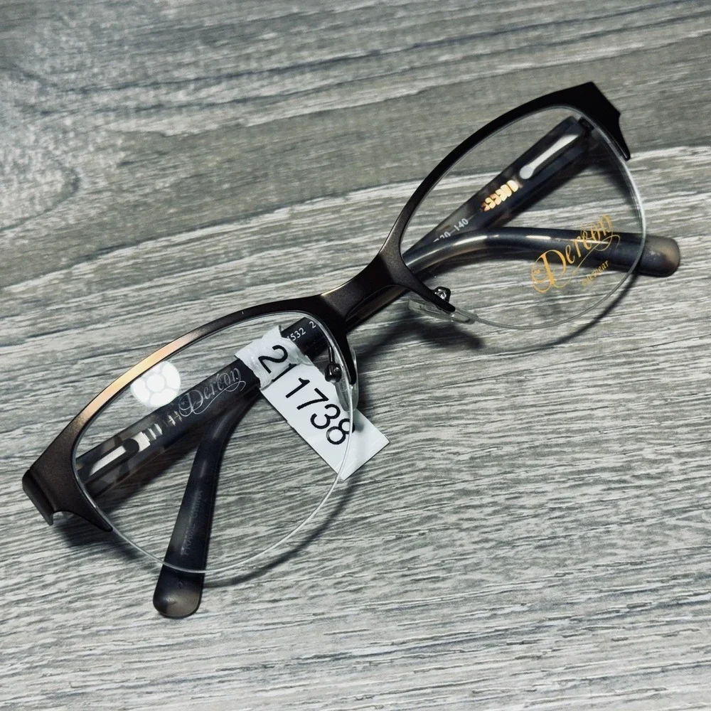 Dereon DOV532 210 Eyeglass Frames Womens 53-20-140 Brown Tortoise Cat Eye